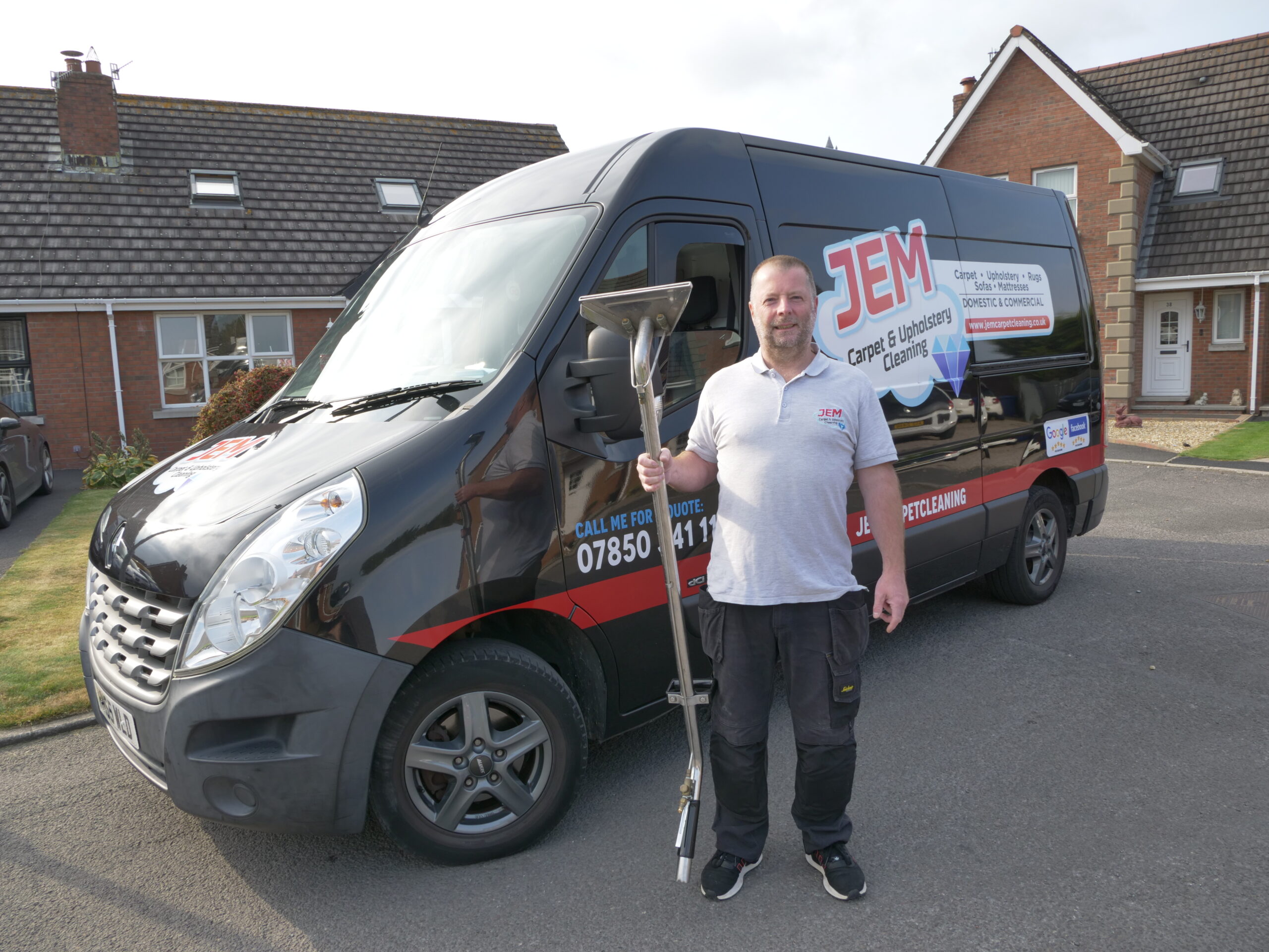 Colin from Jem Carpet & Upholstery cleaning in Newtownards, Northern Ireland